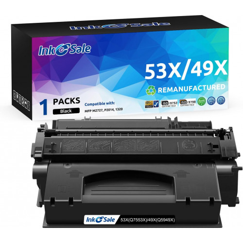 HP Q5949X (49X) High Yield Black Compatible Toner Cartridge, 1 Pack
